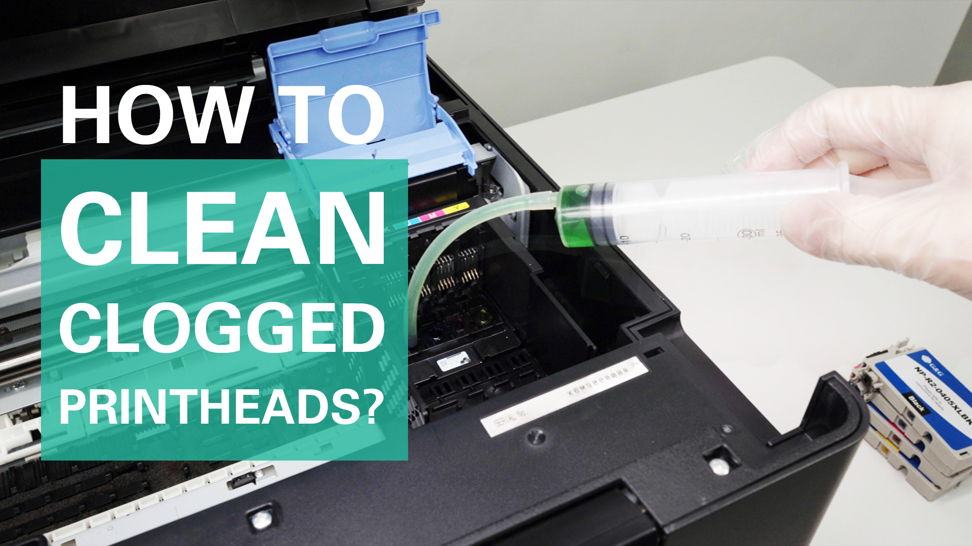How to Clean Clogged Printheads